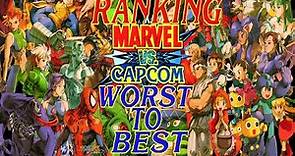 Ranking Every Marvel VS Capcom Game WORST To BEST (Top 6 MVC Games)