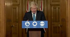 Boris Johnson Press Conference Following Cobra Meeting