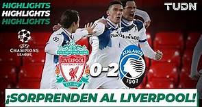 Highlights | Liverpool 0-2 Atalanta | Champions League 2020/21-J4 | TUDN