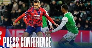 PRESS CONFERENCE | Cyriel Dessers | Hibernian 0-3 Rangers