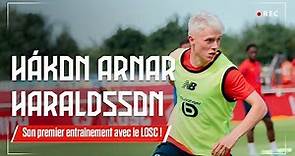 LOSC INSIDE | Le premier entraînement d'Hákon Arnar Haraldsson 💪