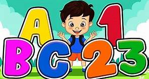Upper case Letters A to Z || Lower case Letters a to z + Counting 1 to 50