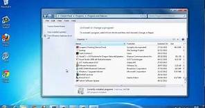 How to remove Yahoo Toolbar from Internet Explorer