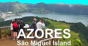 AZORES: São Miguel - Portuguese volcanic island