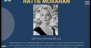 Hattie Morahan Q&A | Cambridge Creatives