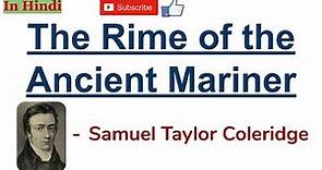 The Rime of the Ancient Mariner by Samuel Taylor Coleridge - Full Summary in 11 minutes