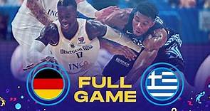Germany v Greece | QUARTER-FINALS | Full Basketball Game | FIBA EuroBasket 2022