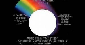 1974 HITS ARCHIVE: The Entertainer - Marvin Hamlisch (a #1 record--stereo 45)