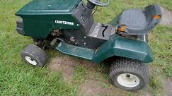 Craftsman 13.5 Hp Riding Mower Without A Mower Deck Can It Be Fixed