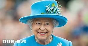 Unseen portrait of Queen Elizabeth II unveiled - BBC News