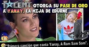 YANAY EDURNE 🥇🎤 Got Talent 8 🔊 Yanay hija de Edurne, canta A Ram Sam Sam, y se lleva el Pase de oro.