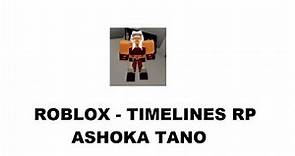 How to make Ahsoka Tano - Roblox Timelines RP