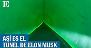 Así es el túnel subterráneo que Elon Musk ha construido en Las Vegas | EL PAÍS