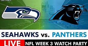 Seahawks vs. Panthers Live Streaming Scoreboard, Free Play-By-Play, Highlights | NFL Week 3