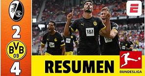 Borussia Dortmund ganó 4-2 a Friburgo en gran remontada. Goles de Hummels, Malen y Reus | Bundesliga