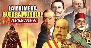 💥La PRIMERA GUERRA MUNDIAL en 10 Minutos - Resumen/ La Gran Guerra 1914-1918.