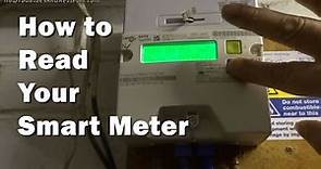 How to Read Your Smart Meter - Economy 7, Day and Night Rate Readings SMETS2 EDF
