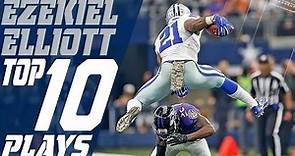 Ezekiel Elliott's Top 10 Plays of the 2016 Season | Dallas Cowboys | NFL Highlights