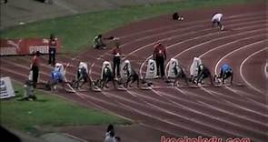 Nesta Carter's 100m race