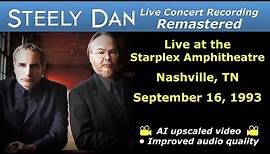 Steely Dan 1993-09-16 Nashville, TN | Remastered Full Concert (Upscaled 1080p HD)