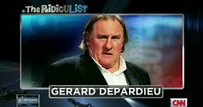 CNN: Gerard Depardieu on Anderson Cooper's Ridiculist
