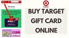 How to Buy Target Gift Card Online 2021 | Get Target Gift Card