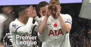 Dejan Kulusevski opens the scoring for Tottenham against Chelsea | Premier League | NBC Sports
