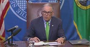 WATCH LIVE: Gov. Inslee issues statewide 'Stay Home' order in Washington amid coronavirus pandemic