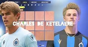 CHARLES DE KETELAERE/FIFA/FACE TUTORIAL