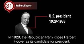 Herbert Hoover: Blamed