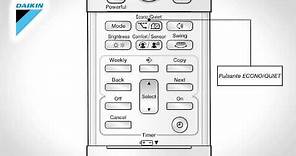 Manuale d’uso telecomando climatizzatore Daikin Emura FTXG-LW-S