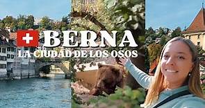 TOP 3 SUIZA - BERNA | La ciudad de los OSOS😱 Que hacer en SUIZA