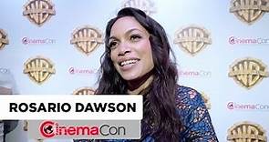 Unforgettable | Rosario Dawson Interview | CinemaCon 2017