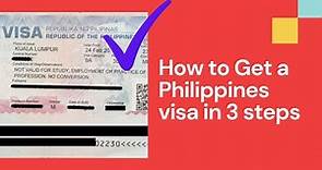 How to Get a Philippines visa step by step guide