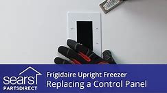 How to Replace a Frigidaire Upright Freezer Control Panel