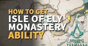 Isle of Ely Monastery Wealth Ability Book Assassin's Creed Valhalla