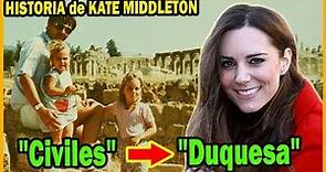 La "HISTORIA" de KATE MIDDLETON: De los "CIVILES" a la "DUQUESA" de Cambridge