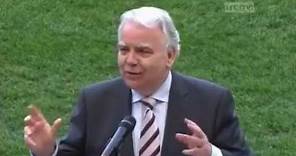 Bill Kenwright Delivers his Speech at the Hillsborough Memorial - 15th April 2013
