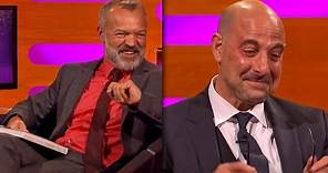 Stanley Tucci in TEARS on The Graham Norton Show