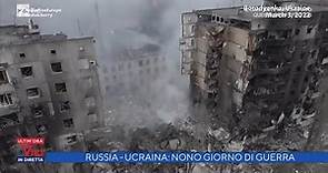 Russia - Ucraina: il nono giorno di guerra - La vita in diretta 04/03/2022