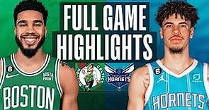 Boston Celtics vs. Charlotte Hornets Full Highlights HD | 20, 2023 NBA Regular Season