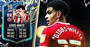 CHEAP BEAST?! 🏴󠁧󠁢󠁥󠁮󠁧󠁿 90 TOTS Morgan Gibbs-White Player Review! FIFA 22 Ultimate Team