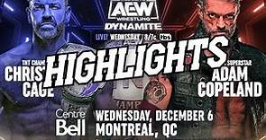 Christian Cage vs. Adam Copeland | AEW Dynamite | Highlights |