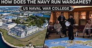How Does the US Navy Run Wargames? - A Guided Tour of the US Naval War College Wargaming Facilities