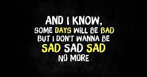Simple Plan - I Don't Wanna Be Sad (Lyrics)
