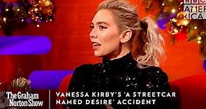 Vanessa Kirby’s ‘A Streetcar Named Desire’ Accident 😮 Graham Norton Show | Fri 11/10c | BBC America