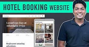 How To Make A Hotel Booking Website with WordPress