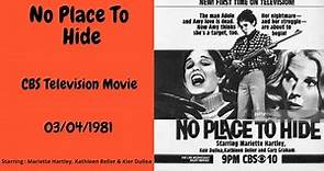 No Place to Hide : 1981 CBS Television Movie