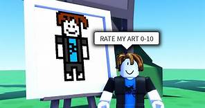 ROBLOX Art FUNNY MOMENTS (RATE)