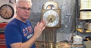 How To Setup A Grandfather Clock In Beat and Regulation To Keep Correct Time part 4 of 4